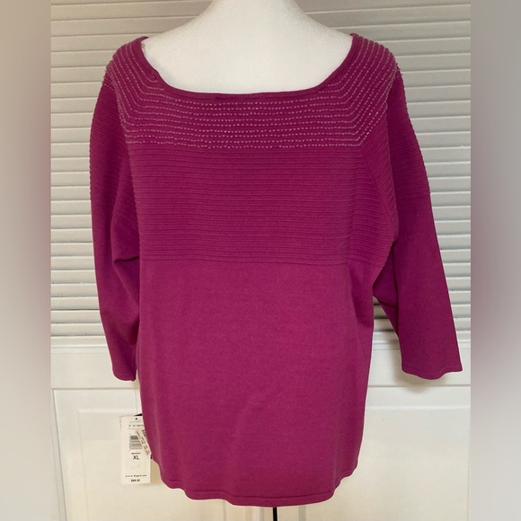NWT Nygard Sweater Size XL 18/20 - Picture 6 of 11